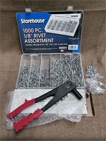 New Rivet Gut & 1000pc Kit