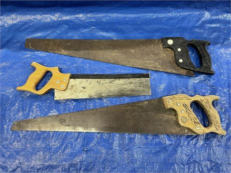 Vintage Handsaw Trio