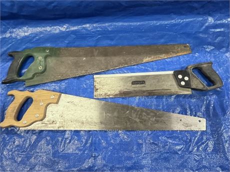 Vintage Handsaw Trio