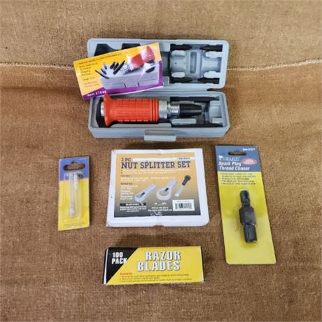 New Specialty Tools & Razor Blade Pack