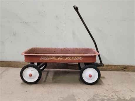 Vintage Radio Flyer Red Wagon