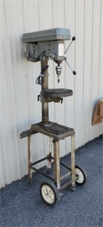 Rockwood Drill Press w/ Rolling Stand