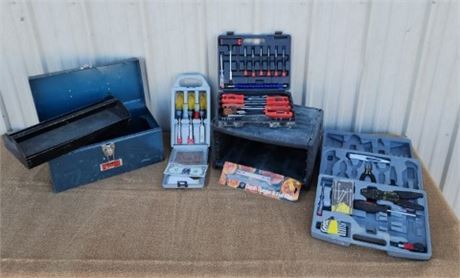 Assorted Tools with Cases