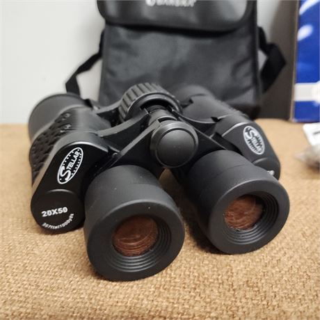 New Barska 20x50 Binoculars w/ Soft Case