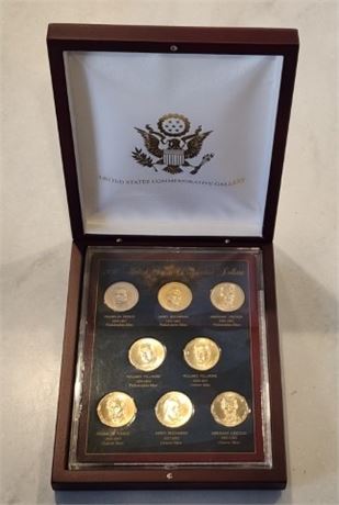 2010 U.S. Presidential Gold Dollar Set