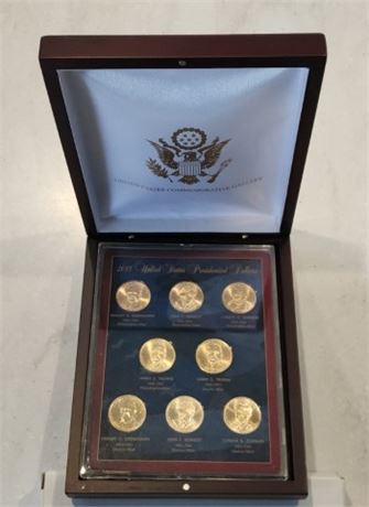 2015 U.S. Presidential Gold Dollar Set