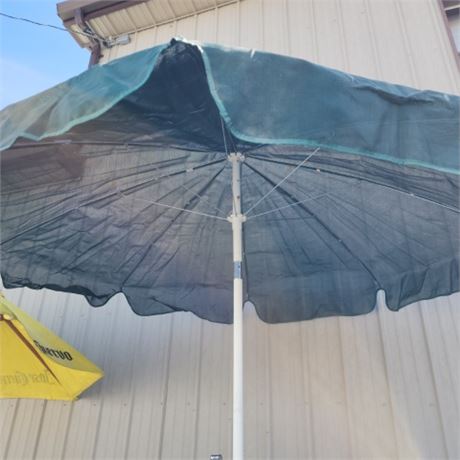 Patio Table/Umbrella Pair with Stand