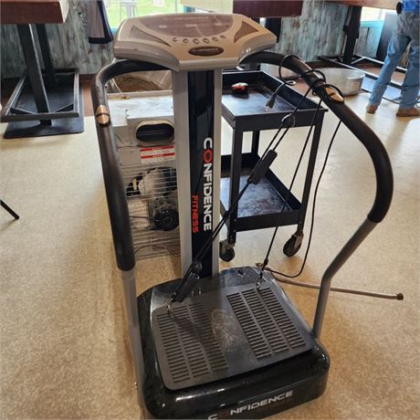 Confidence Vibration Plate Machine for Physical Fitness - Works!