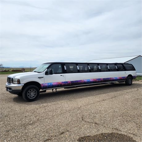 '01 Ford Excursion Stretch Limo - 258,380 Miles- Runs
