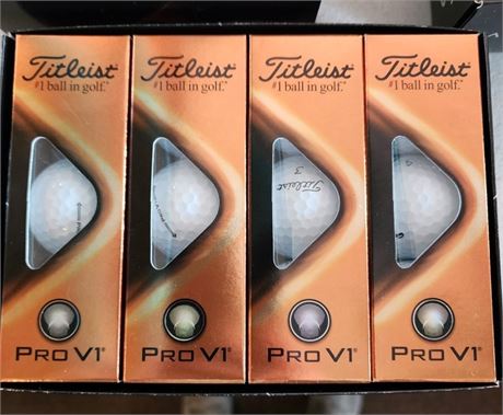 Titleist Pro V1 Golf Balls - 12