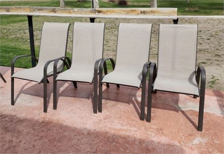 4 Outdoor Patio Chairs