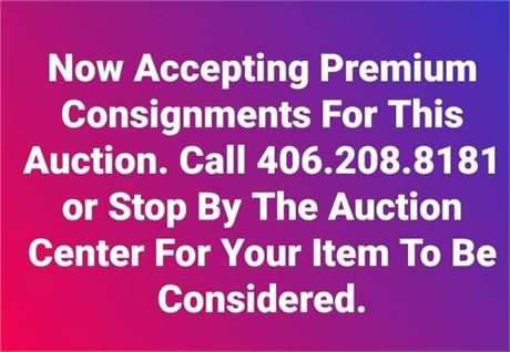 Quality Consignments Wanted! Must have a value of at least $50 per item