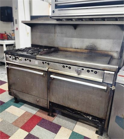 Commercial Oven/Grill/Stove Combo - Natural Gas
