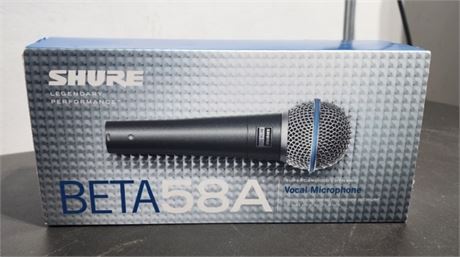 Beta 58A Shure Microphone - New
