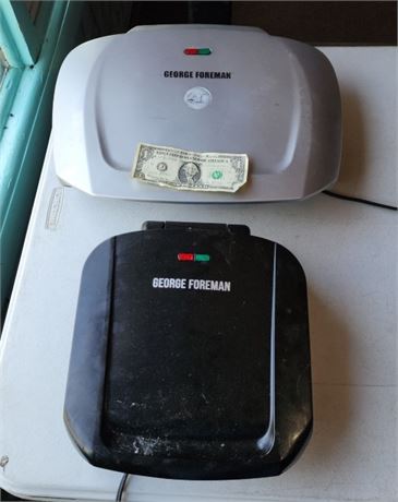 George Foreman Grill Pair