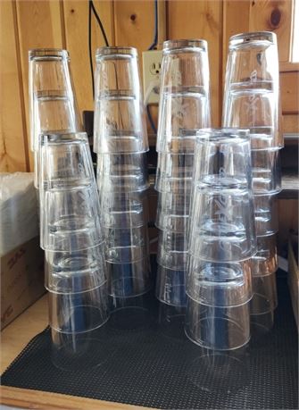 32 - 16oz. Beer Glasses