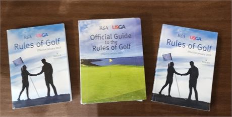 2019 - 2023 Rules of Golf Books