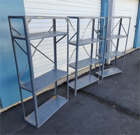 Metal Shelf Trio - 30x12x60