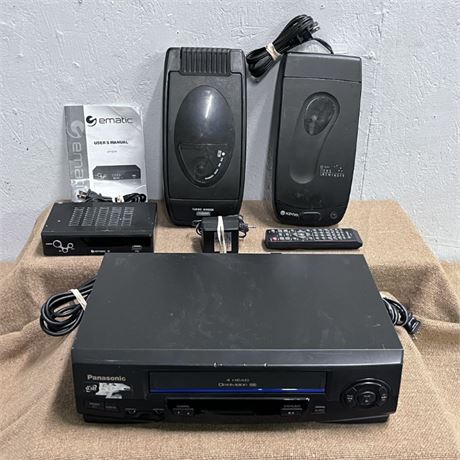 VCR Player & Winders/Converter Box