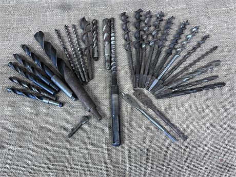 Metal & Wood Drill Bits - Assorted