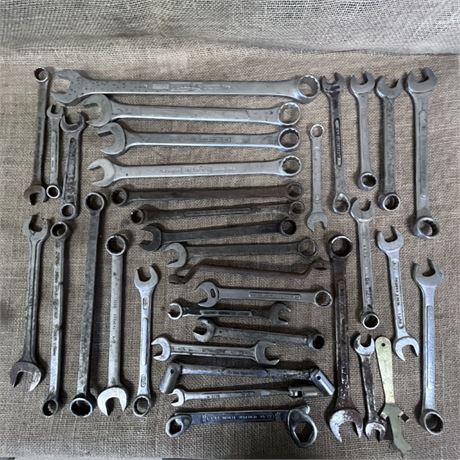 Assorted SAE Wrenches