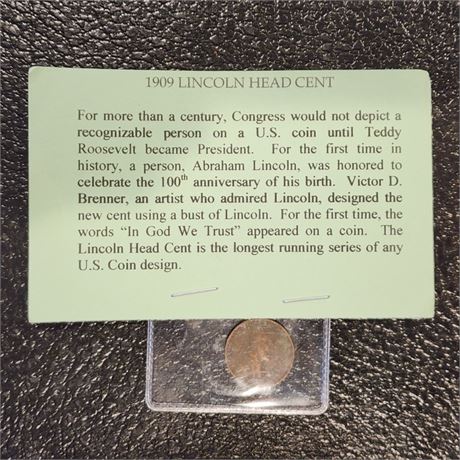 1909 Lincoln Head Cent