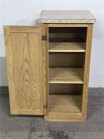 Wood Cabinet - 18x17x39