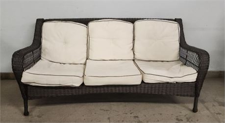 Outdoor Patio Sofa w/ Cushions - 79"➡️.