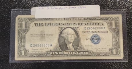 1957A US $1 Silver Certificate