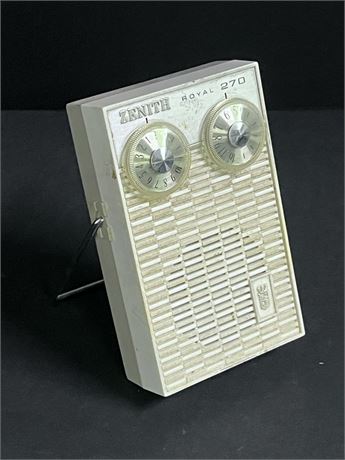 Vintage Zenith Mini transistor Radio