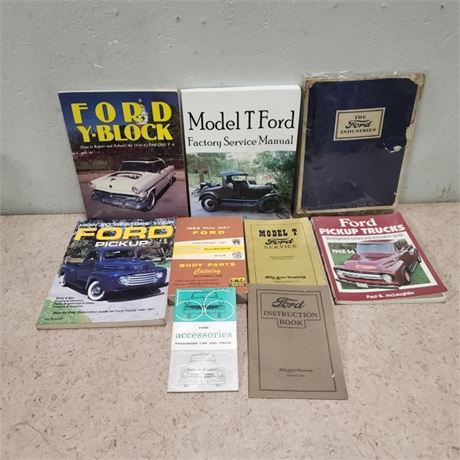 Vintage Ford Repair Manuals