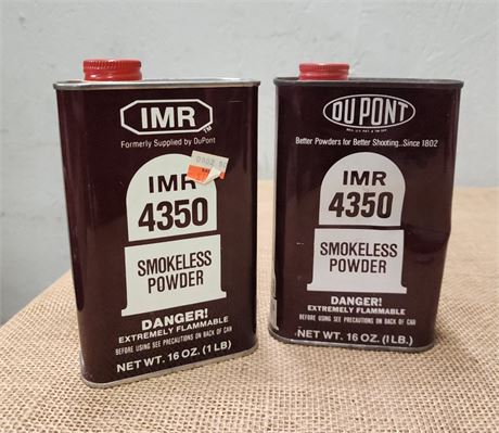 IMR 4350 Smokeless Powder...28.95oz