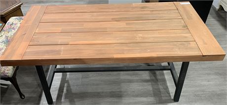 5ft 8in Wood Table