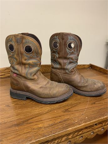 Tony Lama Waterproof Steel Toe Boots