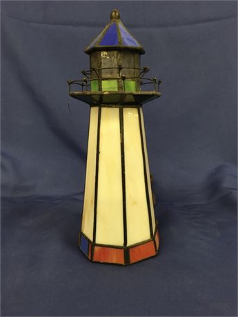 Stained Glass Lighthouse. T 52