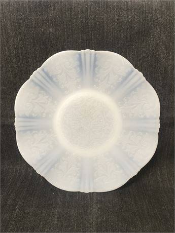 Opalescent Embossed 10” serving Plate. T 64