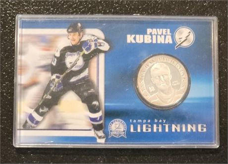 Pavel Kubina Hockey Collectible Coin