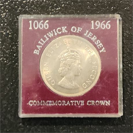 1066-1966 Bailiwick of Jersey Queen Elizabeth Coin