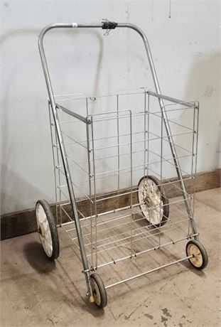 Folding Market Cart - 15x13x34