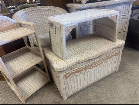 7 piece Rattan Set