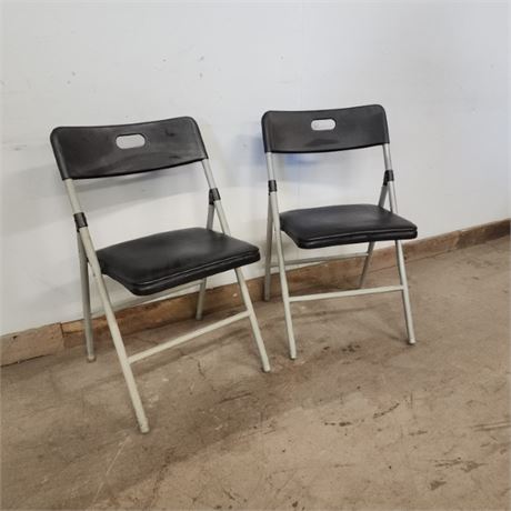 2 Cosco Folding Chairs