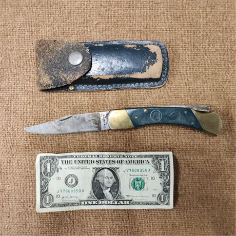 Coyote Folding Knife w/ Case