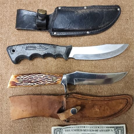Hunting Knife Pair w/ Sheaths