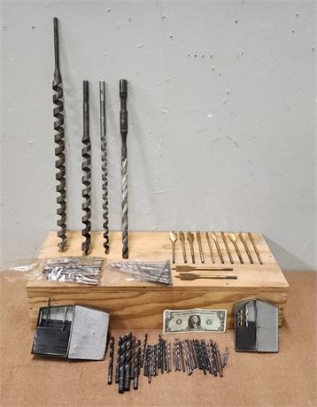 Assorted Drill Bits (some new)