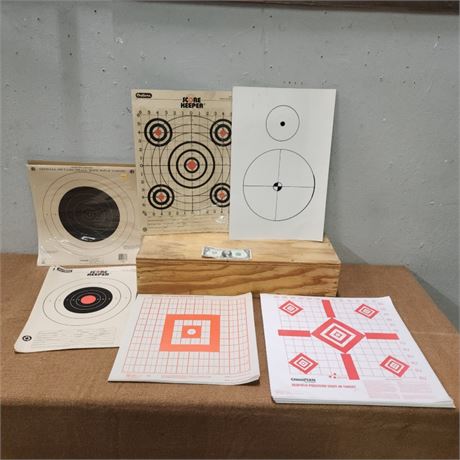 Assorted Shooting Targets - (50-60 approx.)