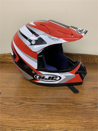 HJC CL-X3 Red Helmet Motorcycle Motocross