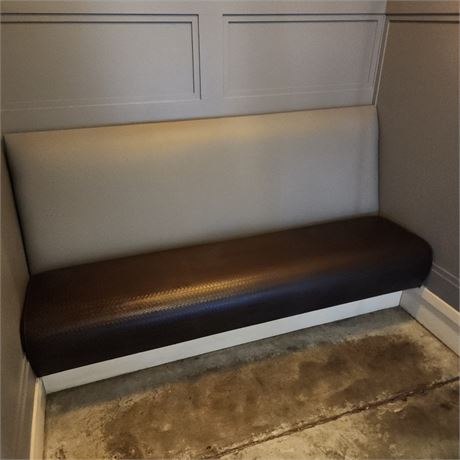 Back Rest & Seat Only No Base...Bench Seat - 67" x 24"seat x 24" back rest (F)