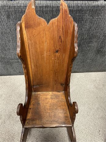 18th Century Antique Childs Chair