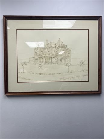 Jeanne Close Wagner Moss Mansion Limited Edition Print