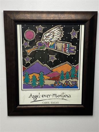 “Angel over Montana” Carol Hagan Signed Limited Edition Print